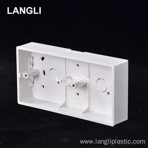 Electrical Plastic Fireproof Box Inch switch box